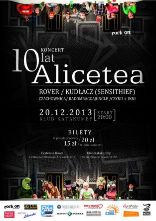 Koncert z okazji 10 lecia radomskiego zespołu ALICETEA