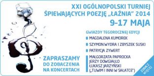 XXI Ogólnopolski Turniej Śpiewających Poezję -ZAPRASZAMY