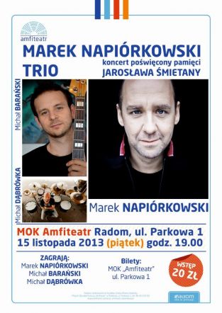 Marek Napiórkowski Trio w Amfiteatrze